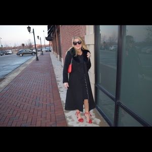 ❤️👠💋🌹 Red fringe ankle tie heels